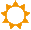 Sole: simbolo che rappresenta la tipologia di esercizio Somministrazione stagionale