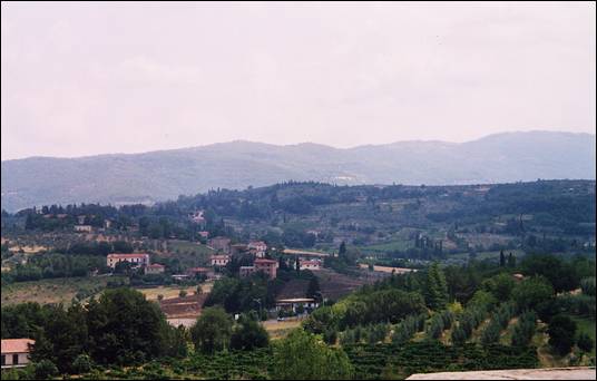 Paesaggio pede-collinare e collinare