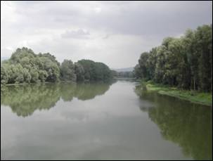 Vista sull'Arno da Ponte Buriano